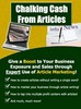Thumbnail Chalking Cash From Articles- Money Making Opportunities